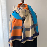 Dual Thick Winter Floral Pashmina Shawls and Cashmere Wraps