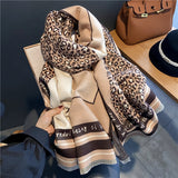 Dual Thick Winter Floral Pashmina Shawls and Cashmere Wraps