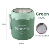 Mini Portable Food Thermal Jar With Spoon