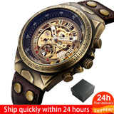 Classic Leather Mechanical Watch