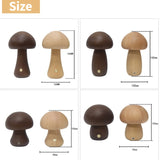 Cute Wooden Mushroom LED Lamp Light, Great for Bedside, Table Top or Children’s Room.