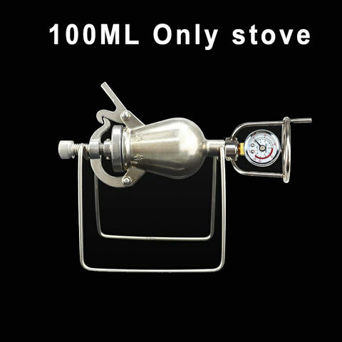 Hand Popcorn Machine Home Small 304 Stainless Steel Grain Amplifier Old-Fashioned Hand Cranked Mini Popcorn Pot