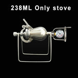Hand Popcorn Machine Home Small 304 Stainless Steel Grain Amplifier Old-Fashioned Hand Cranked Mini Popcorn Pot