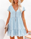 Women Loose Ruffles Befree Dress