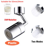 1080° Full Rotating Universal Faucet Tap Extender