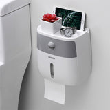 Wall Mounted Waterproof Toilet Paper Holder