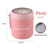 Mini Portable Food Thermal Jar With Spoon