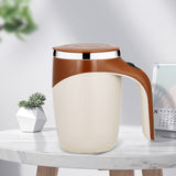 Self-Stirring Magnetic Mug