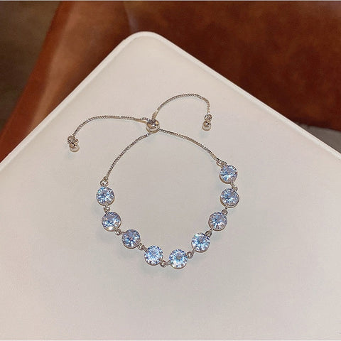 New Luxury Crystal Flower Bracelet