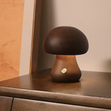 Cute Wooden Mushroom LED Lamp Light, Great for Bedside, Table Top or Children’s Room.