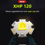 Super XHP120 Most Powerful Led Flashlight