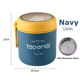 Mini Portable Food Thermal Jar With Spoon