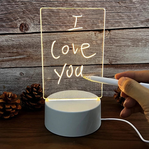 Note Board LED Lamp