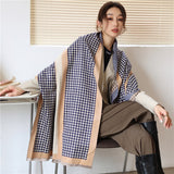Dual Thick Winter Floral Pashmina Shawls and Cashmere Wraps