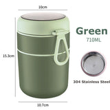Mini Portable Food Thermal Jar With Spoon