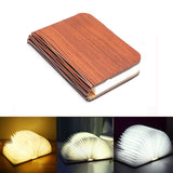 Led Book Shape Foldable Night Light
