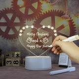 Creative LED USB Message Board with Pen / Night Light