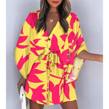 Summer Boho Mini Dress