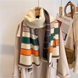 Dual Thick Winter Floral Pashmina Shawls and Cashmere Wraps