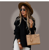 Ladies Knitted Jumper Sexy Sweaters