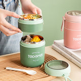 Mini Portable Food Thermal Jar With Spoon