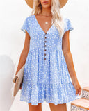 Women Loose Ruffles Befree Dress