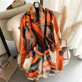 Dual Thick Winter Floral Pashmina Shawls and Cashmere Wraps