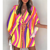 Summer Boho Mini Dress