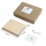 Led Book Shape Foldable Night Light