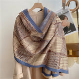 Dual Thick Winter Floral Pashmina Shawls and Cashmere Wraps