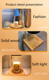 Romantic Wooden Atmosphere Table Lamp