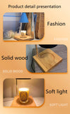 Romantic Wooden Atmosphere Table Lamp