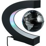LED World Map Magnetic Levitation Floating