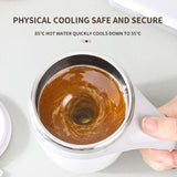 Self-Stirring Magnetic Mug