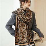 Dual Thick Winter Floral Pashmina Shawls and Cashmere Wraps