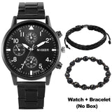 Luxury Watch and Bracelet Wrist Watche Set