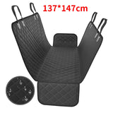 Dog Car Seat Cover 100% Waterproof Pet Dog Travel Mat Hammock For Small Medium Large Dogs Travel Car Rear Back Seat Safety Pad