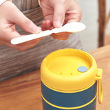Mini Portable Food Thermal Jar With Spoon