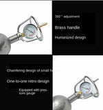 Hand Popcorn Machine Home Small 304 Stainless Steel Grain Amplifier Old-Fashioned Hand Cranked Mini Popcorn Pot