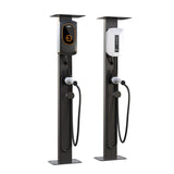 Feyree Electric Vehicle Charging Station Pile Post Upright Post Wall Mounted for Wallbox Type1 Type2 Charger
