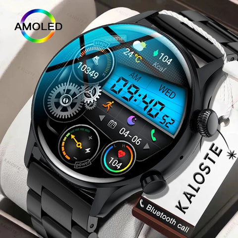 Sporty Smart Watch Men Screen Always Display The Time Bluetooth