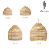 HAVEN HAND WOVEN RATTAN LED PENDANT LIGHT