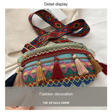 Folk Style Waist Bag