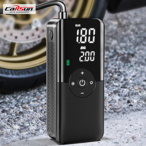 Portable Inflator Pump for Cars, Bicycles, and Balls