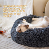Anti Anxiety Pet Bed Anti-Slip & Water-Resistant Bottom Washable