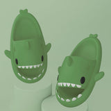 Funny Shark Cartoon Adult's Indoor Slippers Outdoor