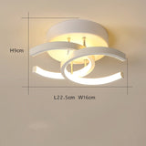 Modern LED Ceiling Lights: Surface Mounted