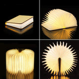 Led Book Shape Foldable Night Light