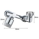 1080° Full Rotating Universal Faucet Tap Extender