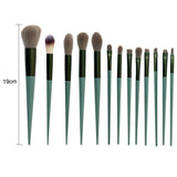 Professional makeup brush set